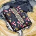 Printed With Gota Work  Wrinkle Chiffon Suit thumb 2