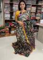 Multi Color Printed Soft Cotton Saree