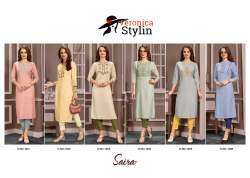 Buy Saira Embroidered Kurti At Wholesale Rate