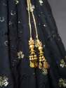 Georgette Sequins and Embroidery Work Lehenga thumb 3