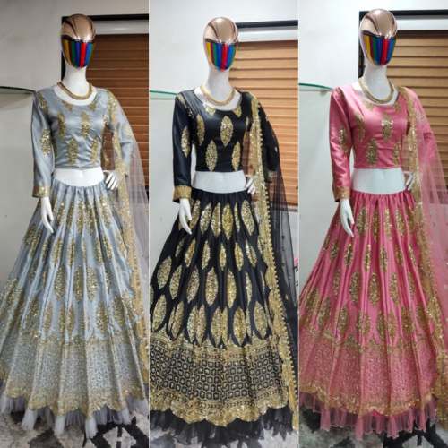 Ladies  Designer Lehenga-Choli With Dupatta  by Pehnava Nx