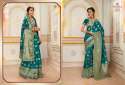 Party Wear Banarasi Silk Saree  thumb 10