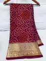 ROYAL BANDHEJ Sari WITH RICHNESS OF BANARASI STYLE thumb 3
