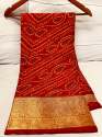 ROYAL BANDHEJ Sari WITH RICHNESS OF BANARASI STYLE thumb 5