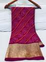 ROYAL BANDHEJ Sari WITH RICHNESS OF BANARASI STYLE thumb 7