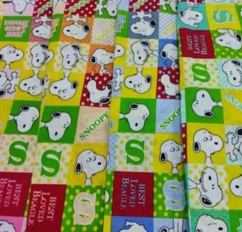 Kids Bedding Cartoon Print Nursery Fabric