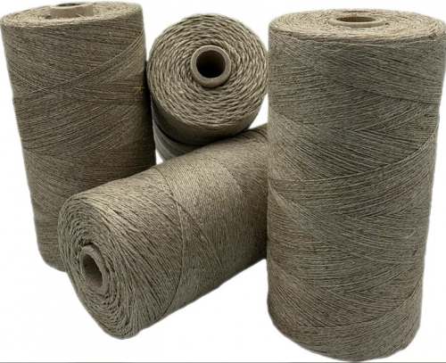 Brown Hemp Yarn by JM Exports International