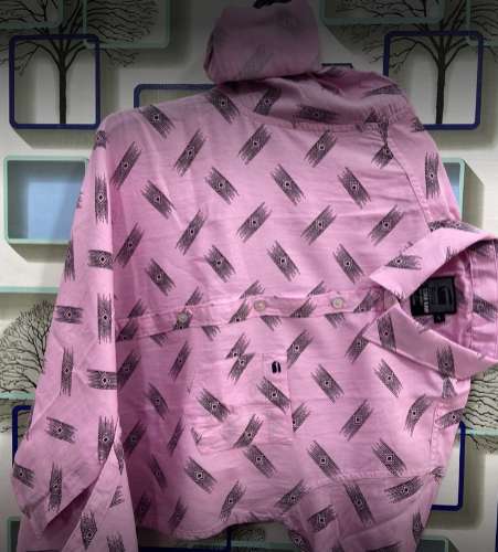 New Printed Pink Shirt For Men by Focus Mens Wear