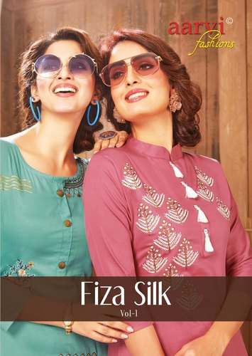 Fiza Silk Designer palazzo suit by Aarvi Fashions  by Adarsh Prints Mills Depot