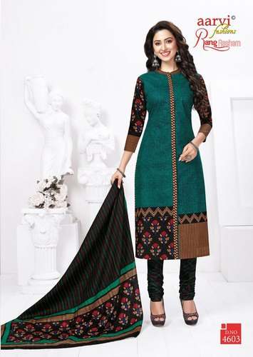 Rang Resham Churidar Material by Aarvi Fashions by Adarsh Prints Mills Depot