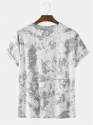 Mens Printed Round Neck T shirt thumb 15