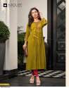 Kadlee Brand Rayon Kurti thumb 4