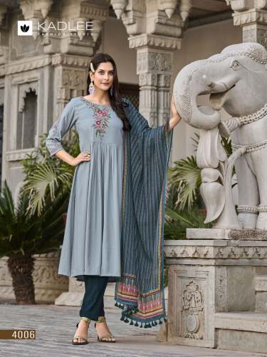 Kadlee Diva Fancy Kurti With Bottom Dupatta Catalog  by Kadlee Fashion studio