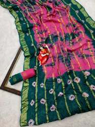 FALAK original Bandhni Saree Catlog