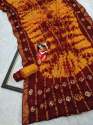 FALAK original Bandhni Saree Catlog thumb 5