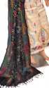Tussar Silk Dress Material With Kantha Dupatta  thumb 1