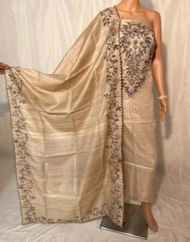 Tussar Silk Handloom Dress Material  by Manisha silk weaves