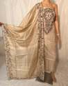 Tussar Silk Handloom Dress Material 