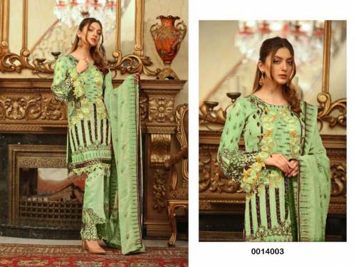 D.S.14003 Pakistani Style Embroidery work Suit
