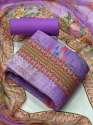Designer Printed Unstitched Suits by PF SILK MILLS thumb 2