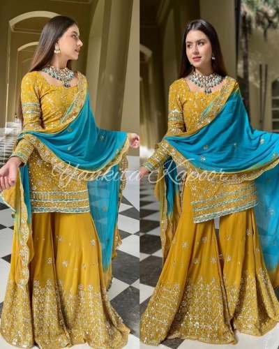 LG-1495 YANKITA KAPPOR NEW DESIGNER SARARA SUIT