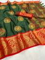 Pure Mercerised Cotton Silk Saree thumb 3