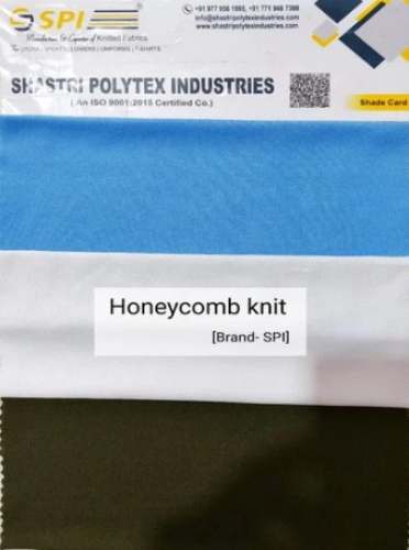 130 Gsm Plain Honeycomb Fabric  by Shastri Polytex Industries