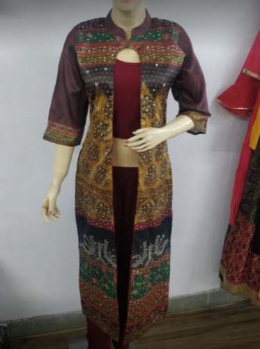 Buy Yellow Sharara Suit For Ladies by Swara Fashion