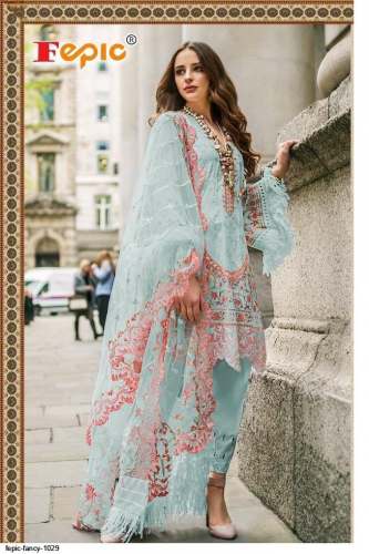 Semi Stitched Fepic Fancy 1029 Pakistani Suit  by Fepic