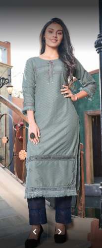 fancy designer kurti pants set at wholesale
