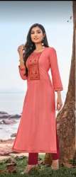 ORRA Stylish Kurti Pant Set by ladies releteded