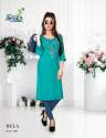 Embroidered Kurti By Bella -Alishka Fashion  thumb 6