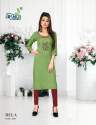 Embroidered Kurti By Bella -Alishka Fashion  thumb 7
