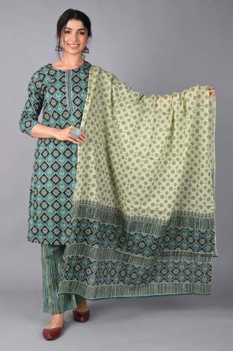 Jaipuri Kurti Pant Set
