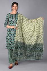 Cotton Printed Kurti Set