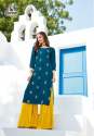  Lovely Heavy Rayon Kurti With Sharara by Parra  thumb 4