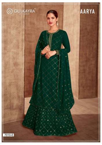 Festive Look Lehenga Style Suit by Aarya Gulkayra by Gulkayra Designer