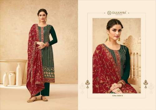 Party Wear Sonam Gold Suiy by Gulkayra by Gulkayra Designer