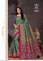 Jk Cotton Club Vaishali Vol 7 Present Cotton Saree thumb 2