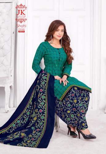  Sahi Patiala Vol 8 Suit Material By JK Cotton 