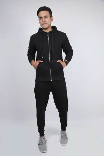 EASY CARE JOGGER WAIST TROUSERS  Black  ZARA India