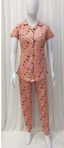 Printed Ladies Night Suit  by Kangir