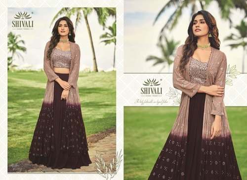 1002 Party Wear Lehenga by Shivali by V Fashion Studio