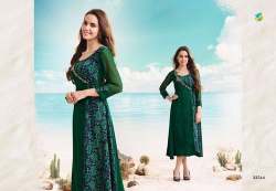 Georgette Designer Kurti by V Fashion Studio