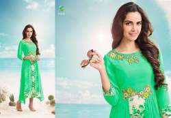 V Fashion Studio Embroidered Designer Kurti
