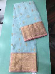 Pure Handloom Chanderi Saree with Jacquard Touch 