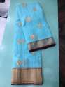 Pure Handloom Chanderi Saree with Jacquard Touch  thumb 3