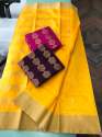 Traditional Rich Pallu Chanderi Hand Weaving Saree 