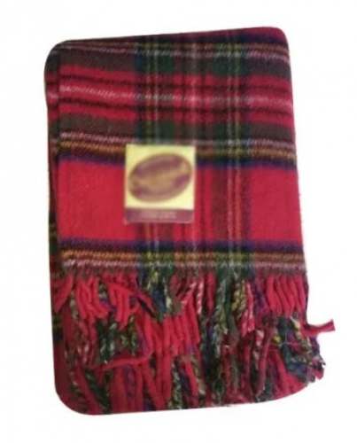 Check Design Shoddy Woolen Blanket