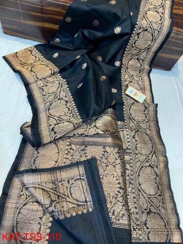 Pure Handloom Banarasi Tussar